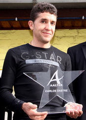Homenaje a Carlos Sastre en Aalter